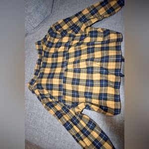 Cropped flannel